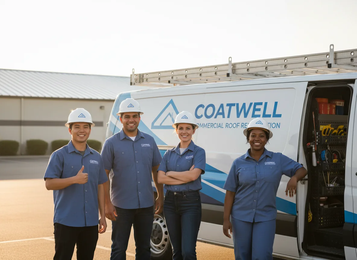 Commercial roof coating company in Lismore, MN